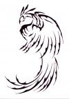 tribal phoenix tattoos free